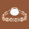 Titan Raga Showstopper Quartz Analog Rose Gold Dial Metal Strap Watch for Women 3