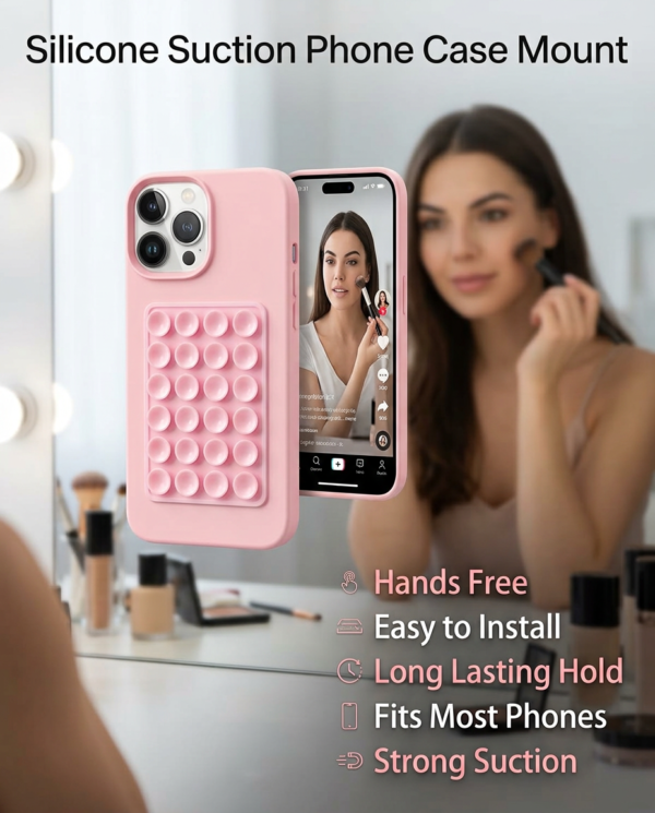 silicone suction phone case