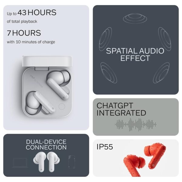 wireless earbuds 43 hours battery spatial audio dual device connection IP55.jpg