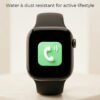 water and dust resistant for active lifestyle